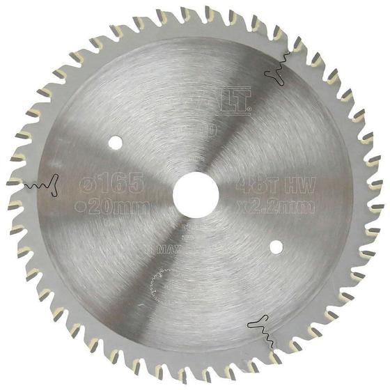 Imagem de Lamina Serra Circular 165Mm 6.1/2 48D Madeira Dewalt