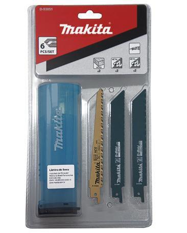 Imagem de Lâmina serra sabre para madeira e metal 150MM com 6 peças -  Makita