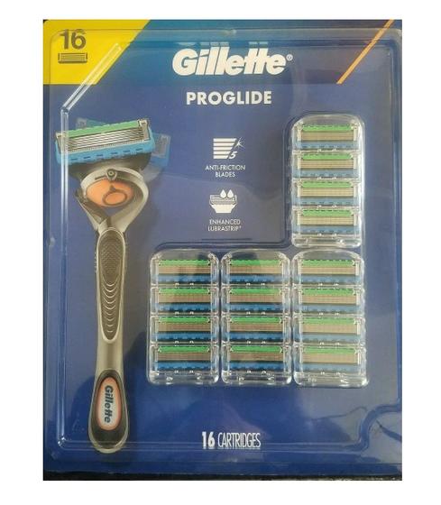 Imagem de Lâminas de cartucho Gillette Proglide Anti Friction 16 unidades