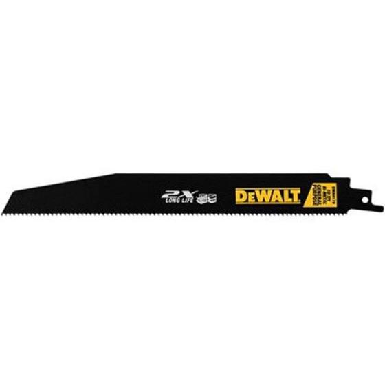 Imagem de Lâminas de serra recíprocas DEWALT DWA4179 10TPI 23 cm, pacote com 5