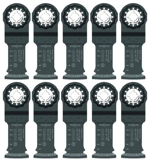 Imagem de Lâminas Oscilantes Bosch OSL114F-10 (Pacote com 10)