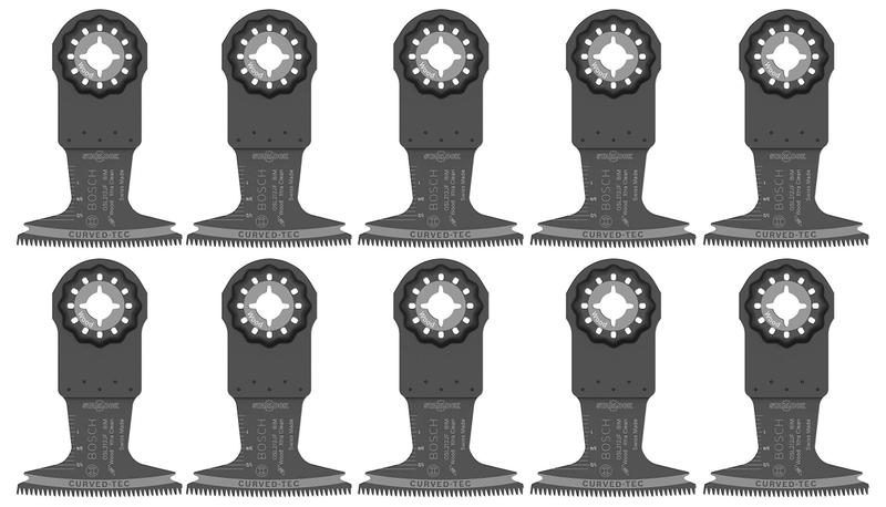 Imagem de Lâminas oscilantes multiferramentas BOSCH OSL212JF-10, pacote com 10