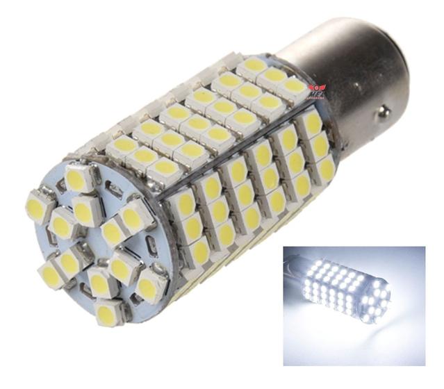 Imagem de Lampada 120 led ba15s 1 polo p21w 1156 1141 branco 12v