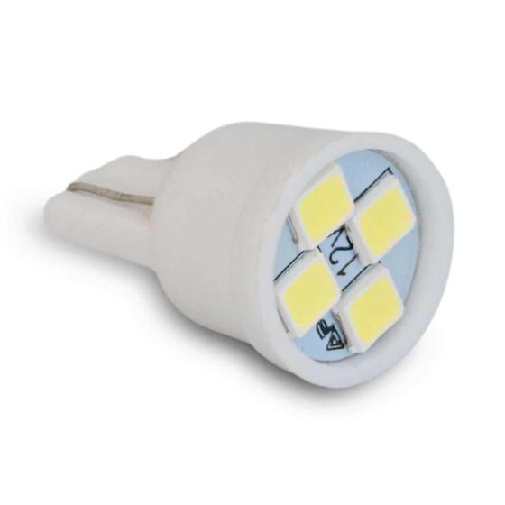 Imagem de Lâmpada 4 LEDs Esmagadinha AP1502 Lanterna Teto e Placa 12V 6000K Luz Branca Autopoli