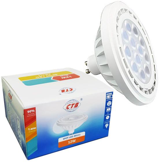 Imagem de Lâmpada Ar111 Led 12W Gu10 Branco Quente 36 Graus