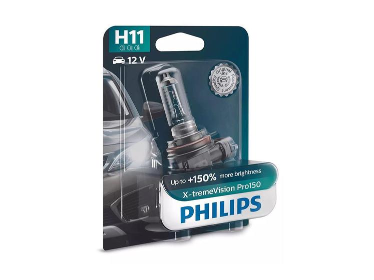 Lâmpada Automotiva Philips H11 55w X-treme Vision Pro 150% Menor preço em Lâmpada Automotiva Philips H11 55w X-treme Vision Pro 150%
