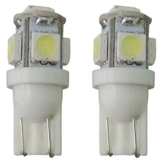 Imagem de Lampada Automotiva T10 Led Esmagadinha 2 Unids Au818 - Multilaser