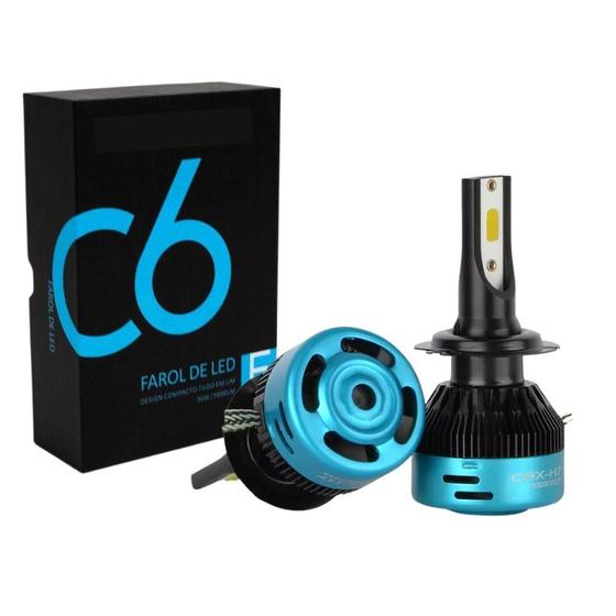 Imagem de Lâmpada Automotiva Ultra Led H3 6500 Kelvins C6