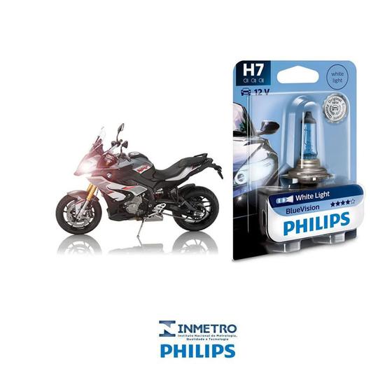 Imagem de Lâmpada BlueVision Philips H7 BMW 1000 RR 2010 2013