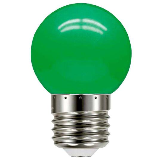 Imagem de Lâmpada Bolinha 7w Incandescente E-27 Verde 220v