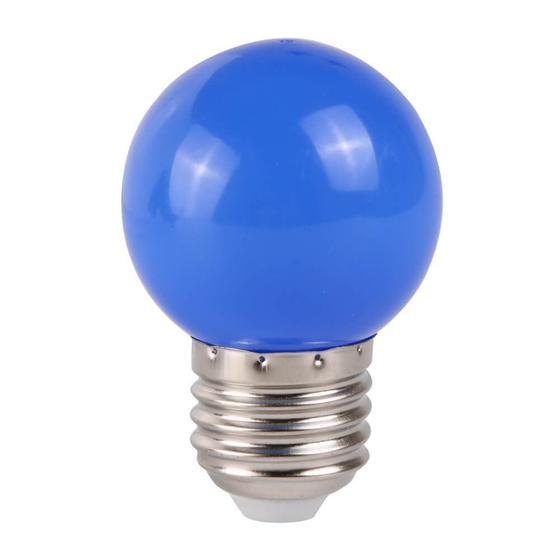 Imagem de Lâmpada bolinha colorida azul 1w 220v ctb 220v