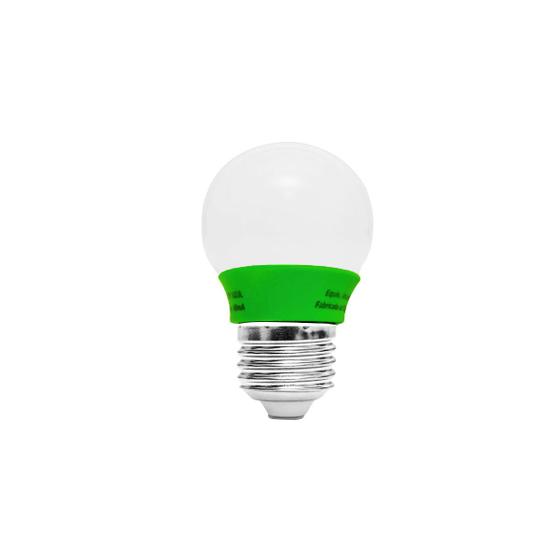 Imagem de Lâmpada Bolinha G45 Led 2W 127V Verde E27