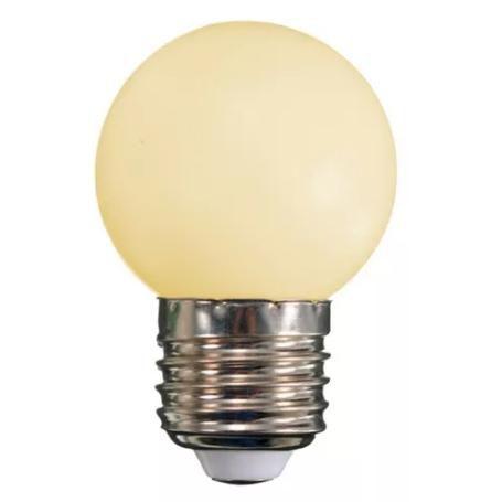 Lâmpada Bolinha Led 1w G45 E27 Lustre Varal Espelho Camarim Menor preço em Lâmpada Bolinha Led 1w G45 E27 Lustre Varal Espelho Camarim