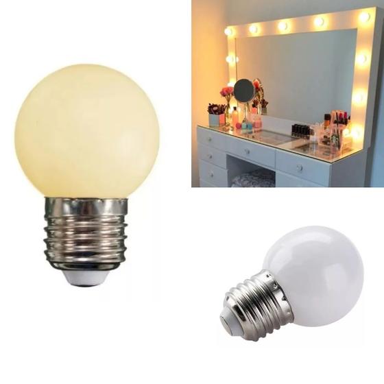 Lâmpada Bolinha Mini Bulbo Led 1w E27 Luz Decoração Festa Menor preço em Lâmpada Bolinha Mini Bulbo Led 1w E27 Luz Decoração Festa