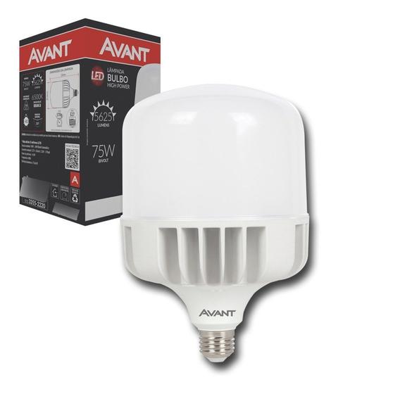 Imagem de Lâmpada Bulbo Hp Led E27 Branco Frio 6500k 75w Bivolt Avant