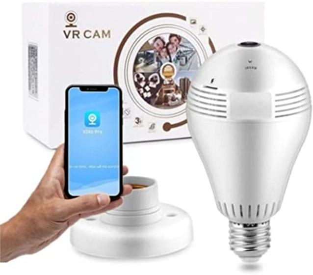 Imagem de Lampada Camera Monitoração Celular 3D Wifi