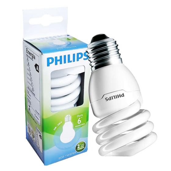 Imagem de Lâmpada Compacta Espiral 20W Branco Quente 220V E27