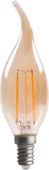 Imagem de Lâmpada de Filamento LED Vela 2W 127V 2.400K Base E14