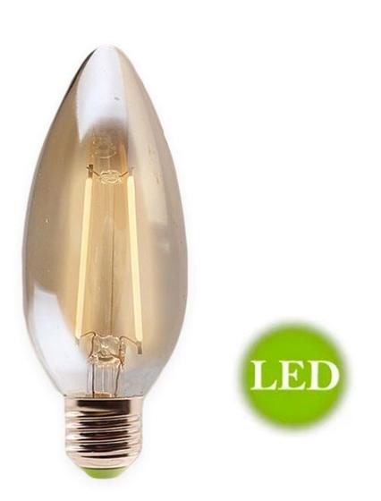 Imagem de Lâmpada de Filamento Led Vela 2w E14 - GMH