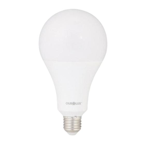 Imagem de Lâmpada De Led Bulbo 40w Branco - Frio (6500k) E40 - Ourolux