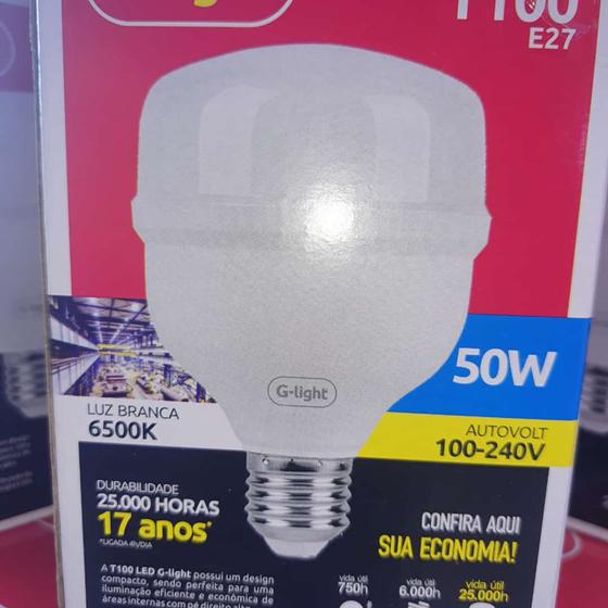 Imagem de Lâmpada de LED Bulbo Avant E27 Branca - 50W 6500K