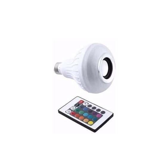 Imagem de Lampada De Led Music Bluetooth Rgb Com Branco 12W