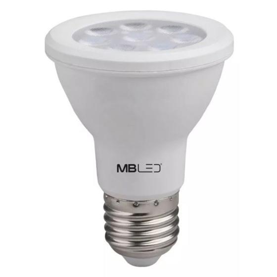 Imagem de Lâmpada de Led PAR20 E27 8W 3000K Dimerizável - MB Led - 127V - MLP5053