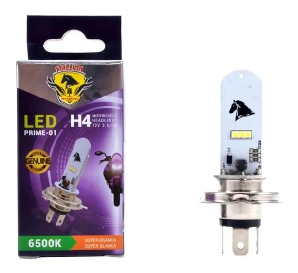 Lampada De Led Stallion Para Moto H4 8000k Luz Branca - Lâmpada Led ...
