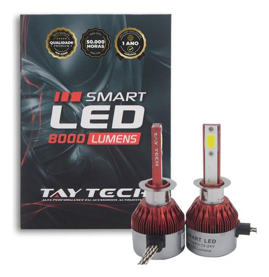 Imagem de Lampada de Led Tay Tech 8000 Lumens HB3