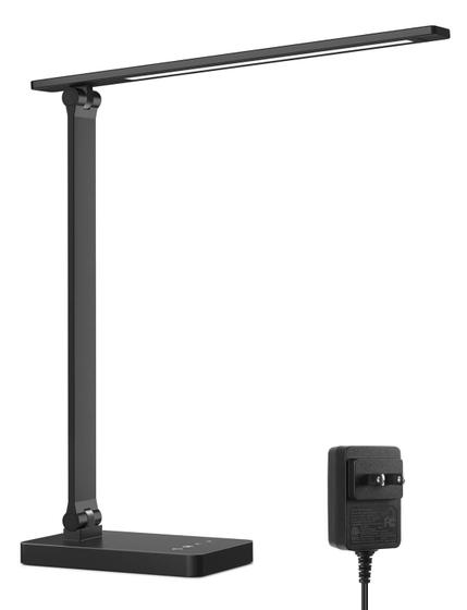 Imagem de Lâmpada de Mesa LED Lepro 9W - Controle Touch com 3 Modos de Cor