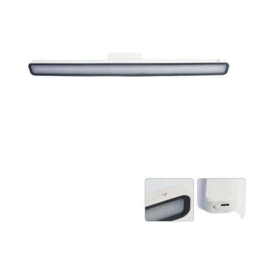 Imagem de Lâmpada de Mesa LED Recarregável com Escurecimento Contínuo e Base Magnética