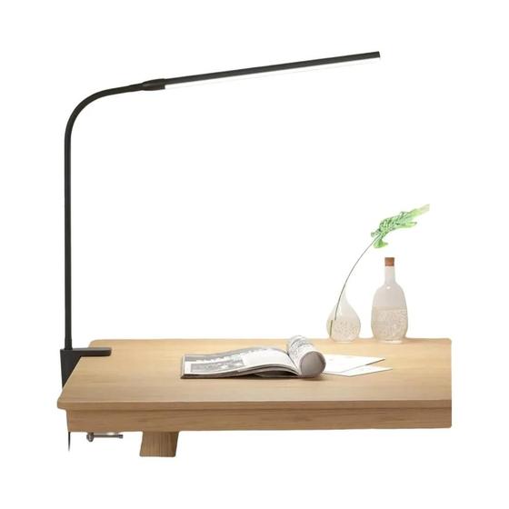 Imagem de Lâmpada de Mesa LED Regulável com Dupla Cabeça - USB - Proteção para os Olhos
