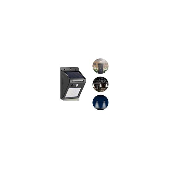 Imagem de Lâmpada de Parede Solar com Sensor - 20 LEDs