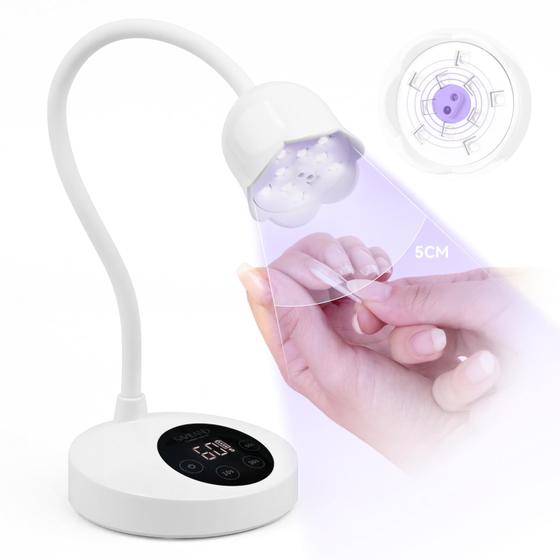 Imagem de Lâmpada de Unhas SAVILAND Intellisense Gel X Mini 30W - Sem Fio