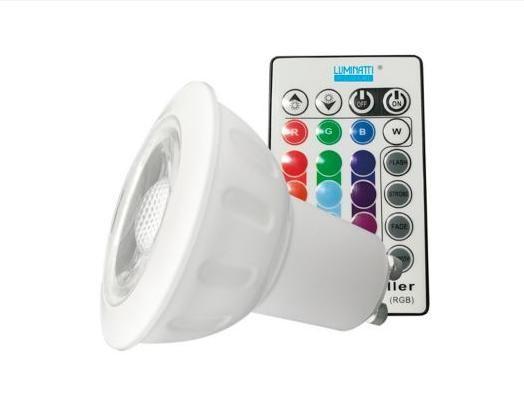 Imagem de Lâmpada Dicroica 3,5W RGB