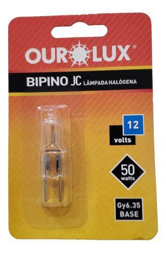 Lâmpada Dicroica Bipino Jc Gy6.35 50W X 12V - Ourolux Menor preço em Lâmpada Dicroica Bipino Jc Gy6.35 50W X 12V - Ourolux