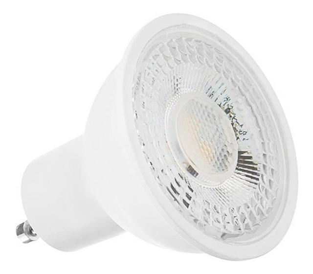 Imagem de Lâmpada Dicroica Led 7W Gu10 Mr16 Branco Quente Bivolt