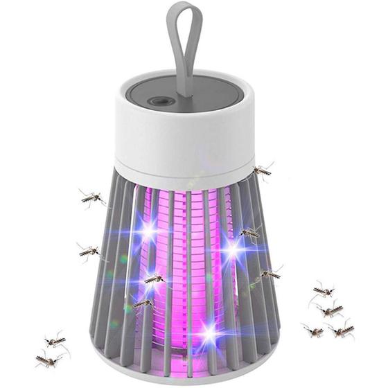 Imagem de Lâmpada Elétrica Repelente Mata Moscas Mosquitos Raio Uv