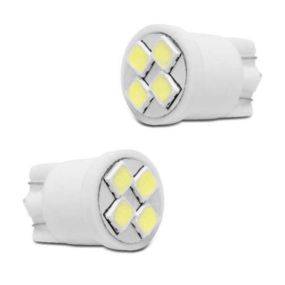 Menor preço em Lâmpada esmagada grande pingão 4 leds branco 24v 10 pçs meia luz painel luz de teto luz de pl