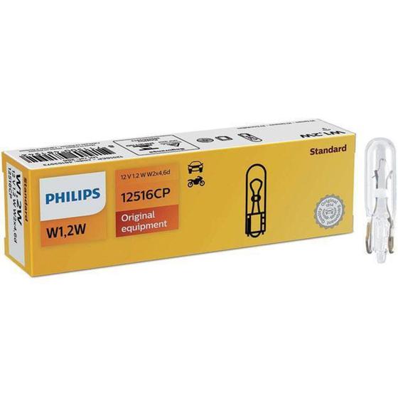 Imagem de Lâmpada Esmagada Pequena 12V 1W,W2 STANDARD 10un - Philips