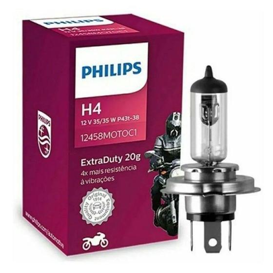 Imagem de Lâmpada Farol H4 Philips 35/35w Extraduty