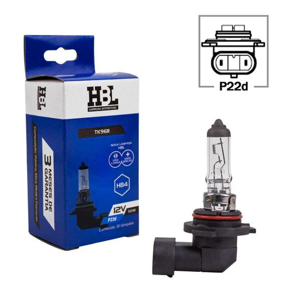 Imagem de Lampada Farol Hb4 12V 55W Bi-Iodo 9611 Hbl