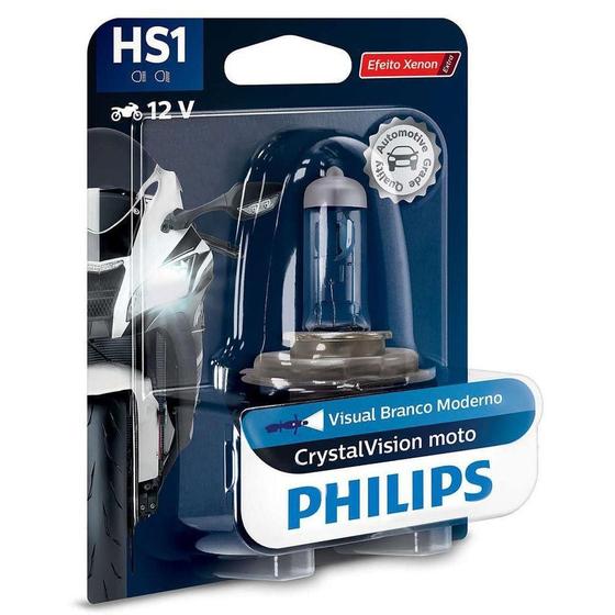 Imagem de Lampada farol hs1 12v 35/35w cristal vision philips