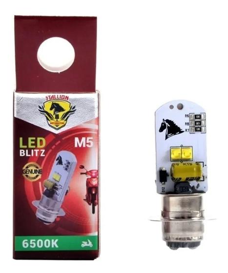 Imagem de Lampada farol led biz/ bros 150 09- 6500k - Stallion