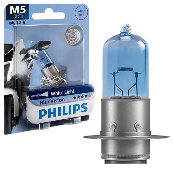 Imagem de Lâmpada Farol Philips BlueVision M5 3700K 12V 35/35W 12153BVB1