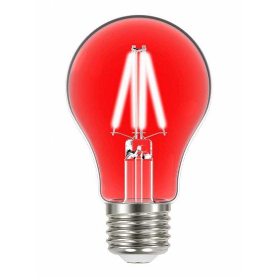 Imagem de Lâmpada Filamento LED 4W Color A60 Vermelha  11080497  (Autovolt) - Taschibra