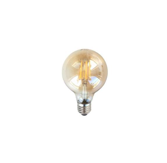 Imagem de Lampada Filamento Led G80 E27 4W 2200K Quente Vintage Ali30