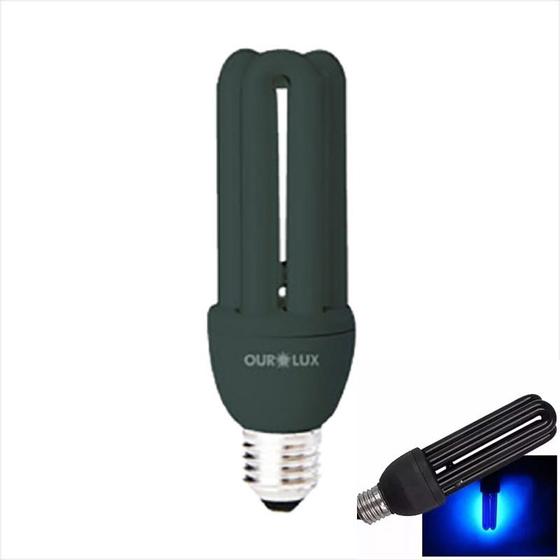 Lâmpada Fluorescente Luz Negra 20w 110v 127v Efeito Neon Menor preço em Lâmpada Fluorescente Luz Negra 20w 110v 127v Efeito Neon