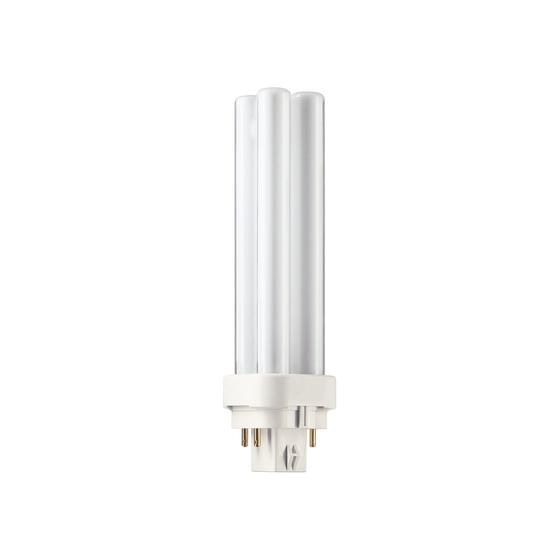 Imagem de Lâmpada fluorescente Philips PL-C 13W 2700K G24q-1 de 4 pinos