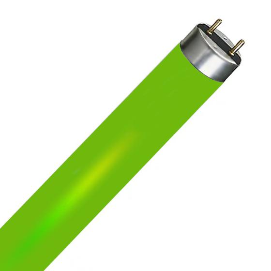 Imagem de Lâmpada Fluorescente Tubular T8 20w G13 Cor Verde 60cm